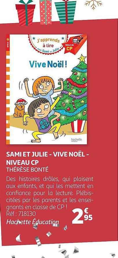 Promo Sami Et Julie Vive Noël Niveau Cp chez Auchan iCatalogue fr