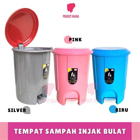 Jual Tempat Sampah Injak Bulat MKW Tempat Sampah Besar Tempat