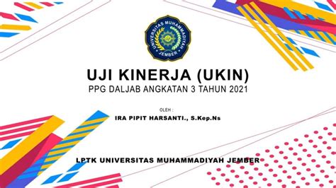 Video Uji Kinerja UKIN Ira Pipit H PPG Daljab Angkatan 3 Th 2021