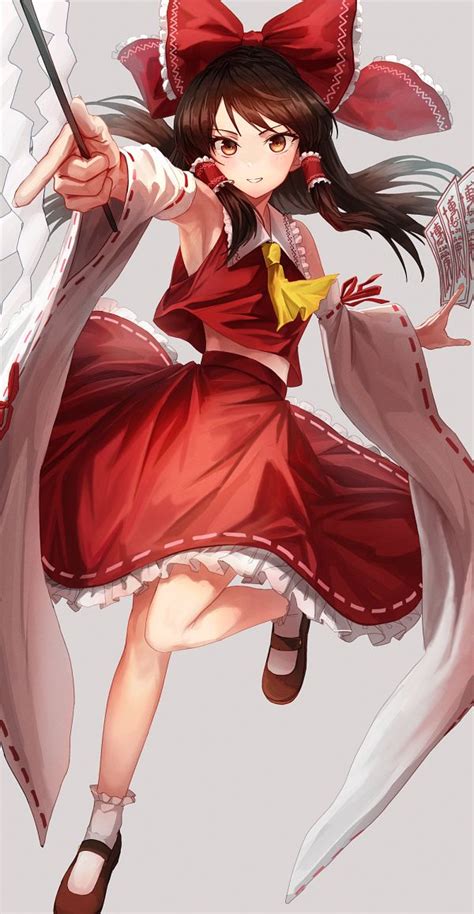 Hakurei Reimu Reimu Hakurei Touhou Image By Nao 1234567 3948429