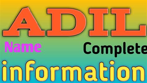adil  meaning adil  full details adil naam ki rashi