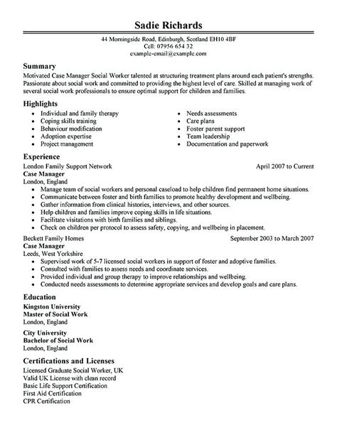 Case Manager Social Services Case Manager Resume This Case Manager Resume Article Will Give