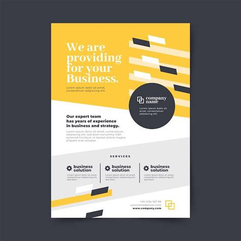 Free Vector | Business poster template