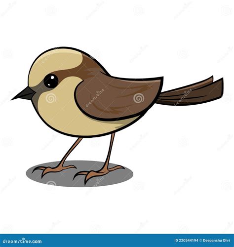 Sparrow Flying Animation Sprite Royalty Free Stock Photography