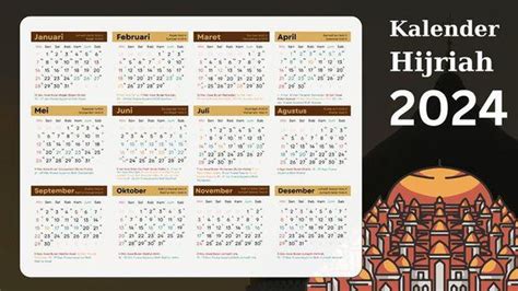 Kalender Hijriah Hari Ini 24 Oktober 2024 Tanggal Berapa? Ini Konversinya!