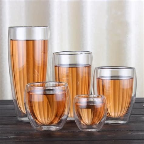 Caf Tasse En Verre Double Paroi R Sistante La Chaleur Expresso D