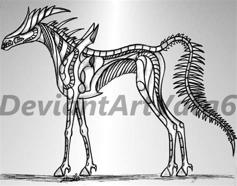 Xenomorph Horse Arabian Horse Vata6 On Deviantart Xenomorph