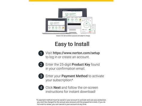 Norton 360 Platinum 2024 20 Devices 1 Year With Auto Renewal
