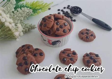 Resep 🍪 Chocolate Chip Cookies 🍪 Oleh Dian Sari Cookpad