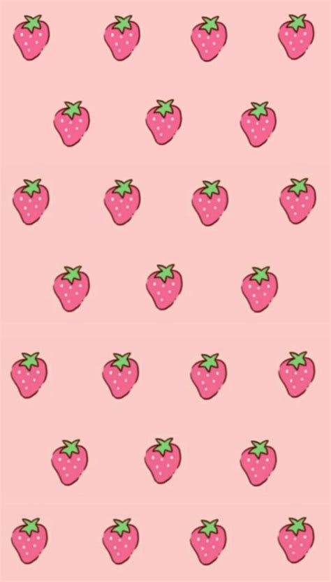 Cute Strawberry Milk Aesthetic Hd Phone Wallpaper Pxfuel