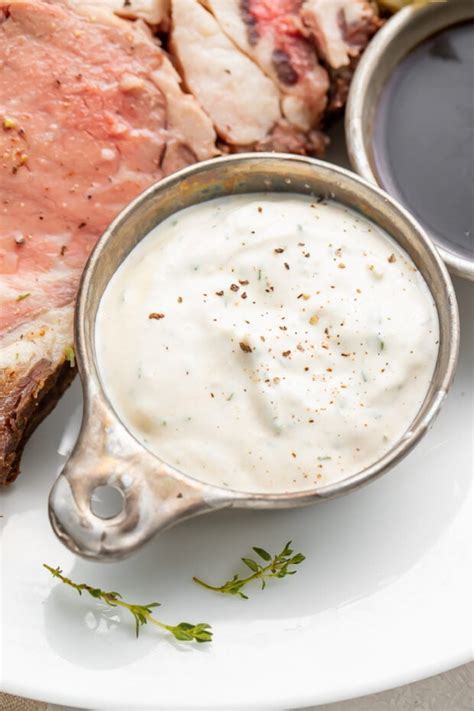 Creamy Horseradish Sauce for Prime Rib - 40 Aprons