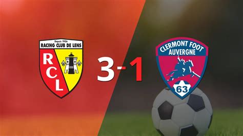 Lens Paseó A Clermont Foot Y Selló Su Triunfo 3 A 1 Infobae