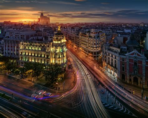 Evening Madrid - 2500x2000 - Download HD Wallpaper - WallpaperTip