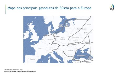 Mapa Dos Principais Gasodutos Da R Ssia Para Europa Snapshots Ibp