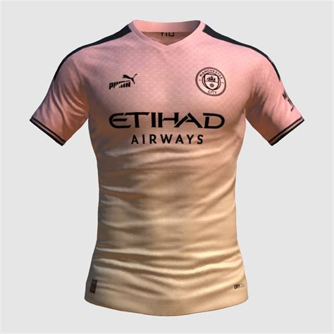 Puma X Manchester City 4th Kit Concept 23 24 FIFA 23 Kit Creator Showcase