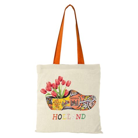 Canvas Tas Klomp Holland Klompjes