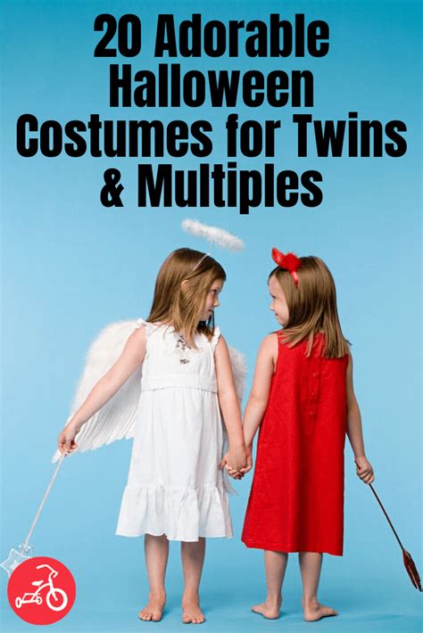 20 Halloween Costumes for Twins (Older Siblings & Parents too!)