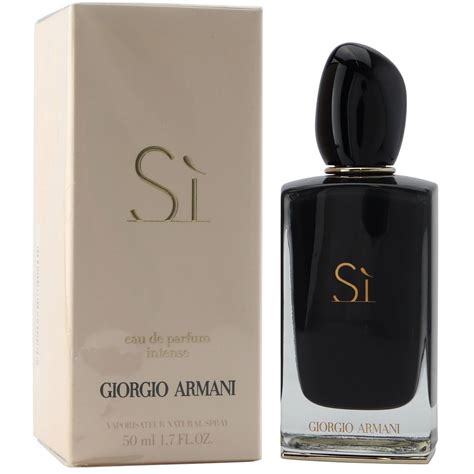 Giorgio Armani Si Eau De Parfum Intense Spray 50 Ml Old Vintage Version