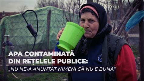 Ap Contaminat N Re Eaua Public Institu Iile Cunosc Situa Ia Dar