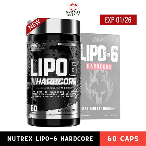 Nutrex Lipo Hardcore Capsules Nutrex Hardcore