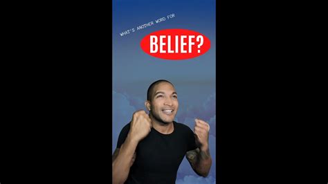 Another Word For Belief YouTube