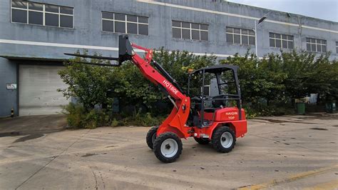 China New Designed Hq E With Ce Pallet Fork Electric Mini Loader