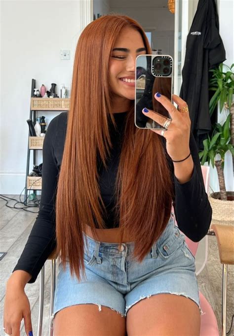 Red Hair Inspo Pretty Hair Color Hair Color And Cut Types Of Hair