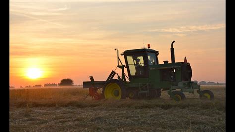 John Deere 3830 Swather Graszaad Maaien Mowing Grass Seed Veerman