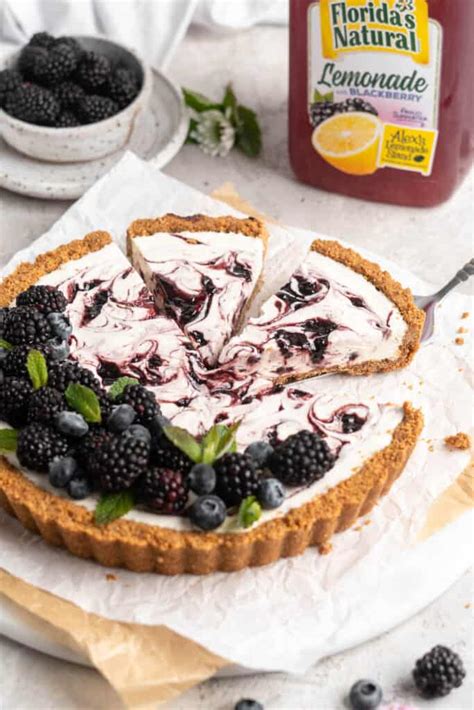 Blackberry Lemonade Icebox Pie Grandbaby Cakes