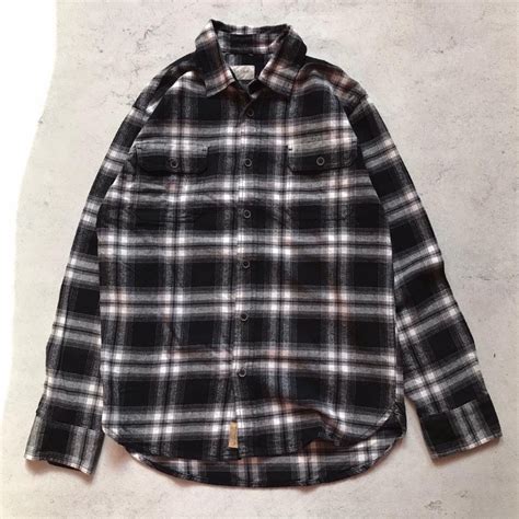 Jual Jachs Mfg Veterano Flannel Shirt Double Pocket Shopee Indonesia