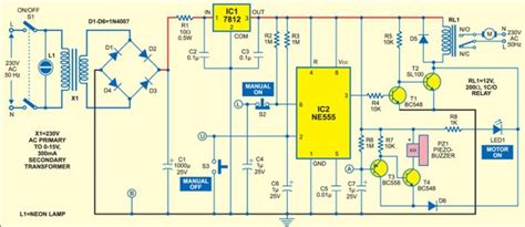 Gelco Water Level Controller Circuit Diagram