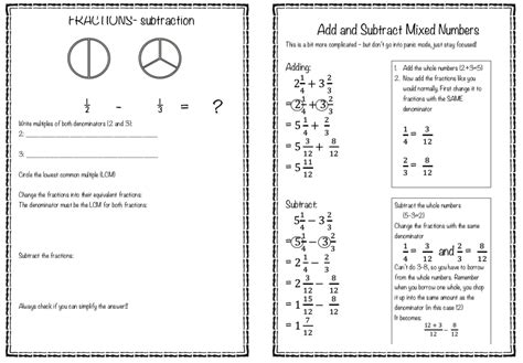 My Big Fat Grade 6 Notebook – Fractions • Teacha!