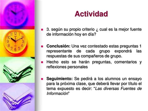 Ppt Las Diversas Fuentes De Información Powerpoint Presentation Free