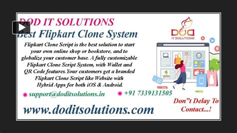 Ppt Best Flipkart Clone System Readymade Clone Script Powerpoint