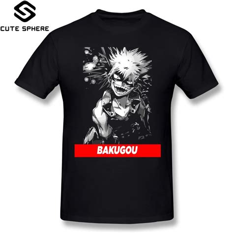 Bakugou T Shirt Bakugou Boku No Hero Academia T Shirt Streetwear Plus