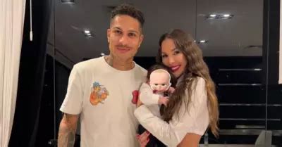 Paolo Guerrero Futbolista celebró los dos meses de su hijo con Ana