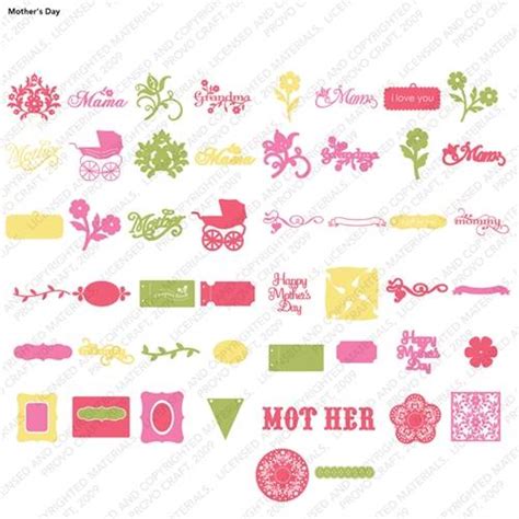 Mothers Day Cricut Cartridge