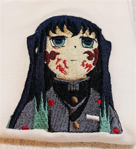 Mist Hashira Muichiro : r/MachineEmbroidery