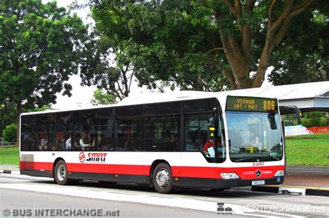 Bus 806 SMRT Buses Mercedes Benz Citaro SMB145B Bus Interchange