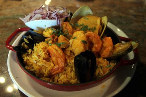 Arroz Con Mariscos | Peruvian