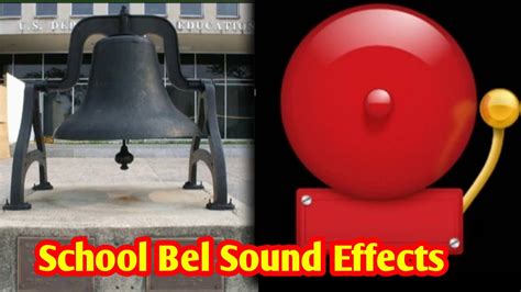 School Bell Sound L Electric School Bell Sound Effects L School Bell