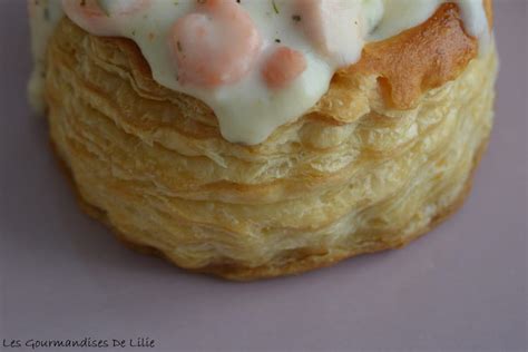 Vol Au Vent Au Saumon Et Aux Crevettes