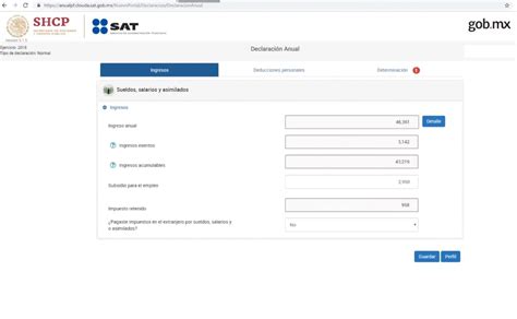 Guía para presentar la Declaración Anual de personas físicas 2019