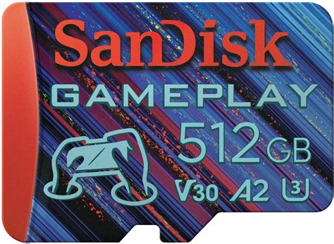 Sandisk Gameplay Microsdxc Uhs I Card Gb Gaming Microsdxc Mb S