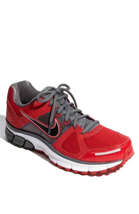 Nike Air Pegasus 28 Trail Running Shoe In Red For Men Gym Red Grey