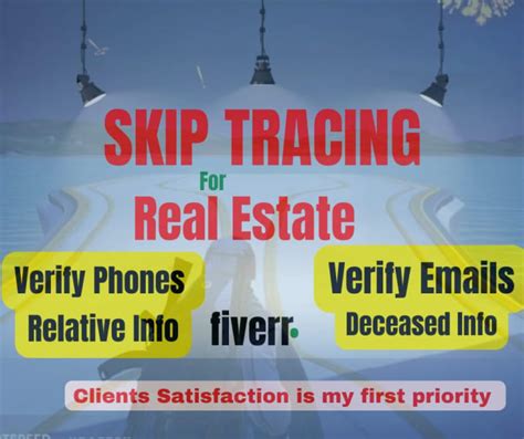 Do Real Estate Skip Tracing By Tloxp By Asadmaqbool Fiverr