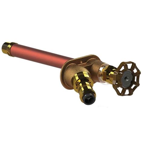 Woodford Model 27 14 In L X 1 2 In Pex Brass Anti Siphon Multi Turn Sillcock In The Sillcocks