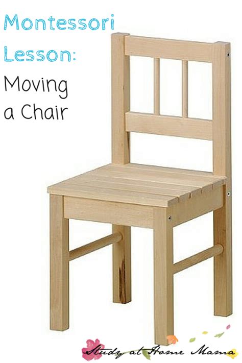 Practical Life Moving A Chair ⋆ Study At Home Mama Montessori