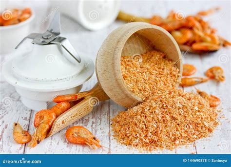 Shrimp Powder, Prawn Powder - Homemade Spicy Seasoning From Dried And ...