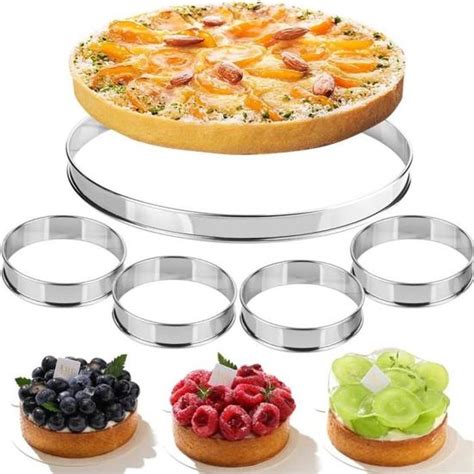 Cercle Tarte Inox Cercles P Tisseries Rond En Inox Bord Roul